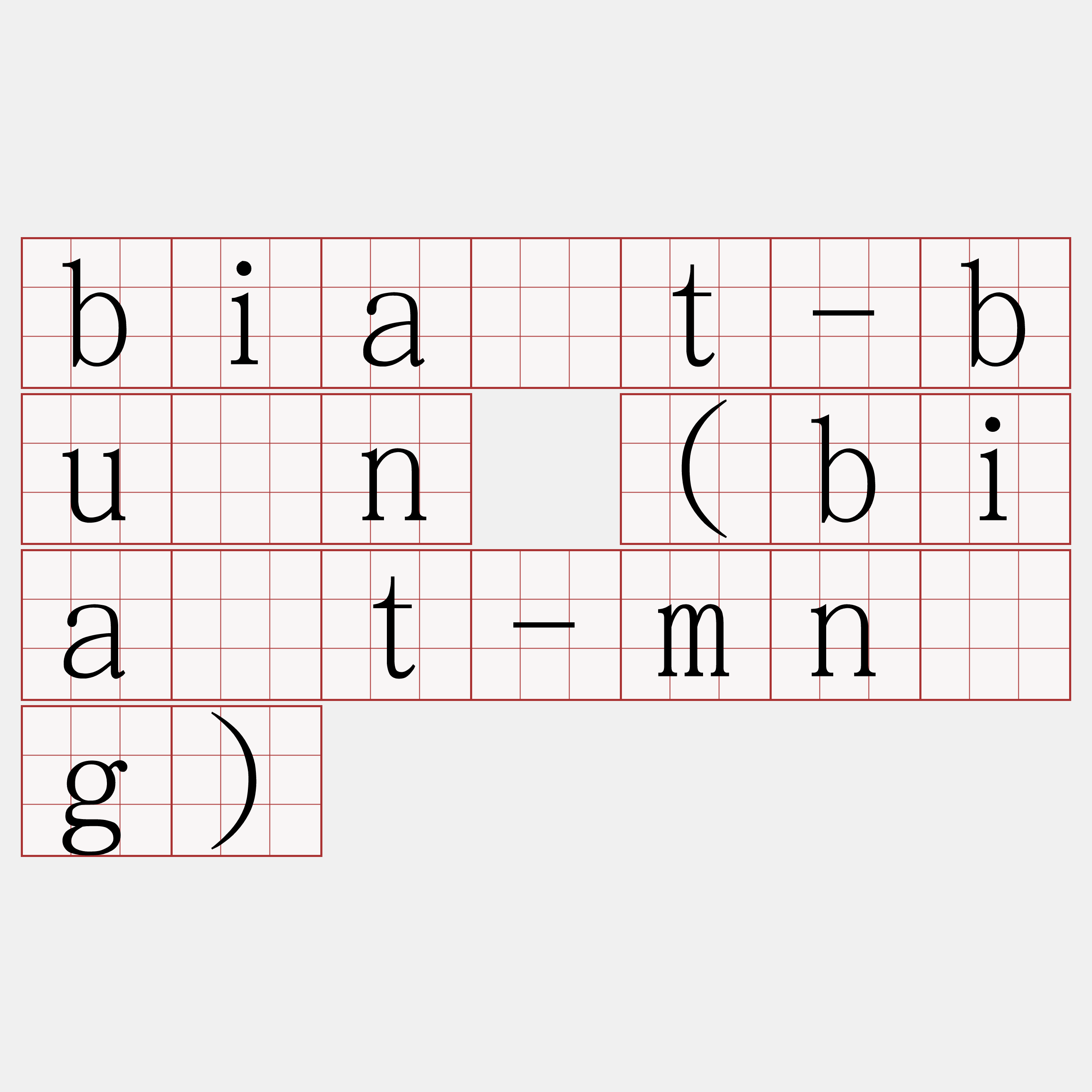 bia̍t-bûn (bia̍t-mn̂g)